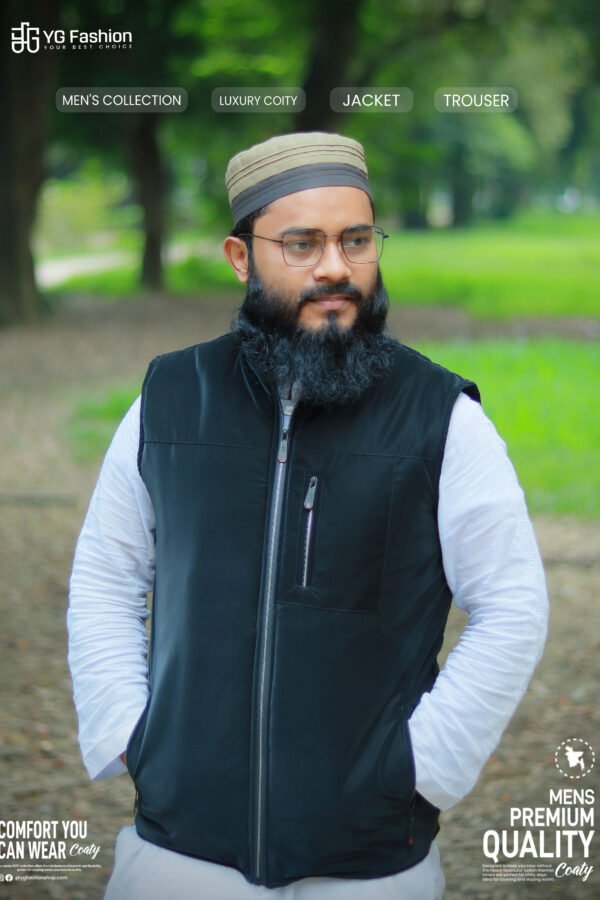 Luxurious Coaty- Black