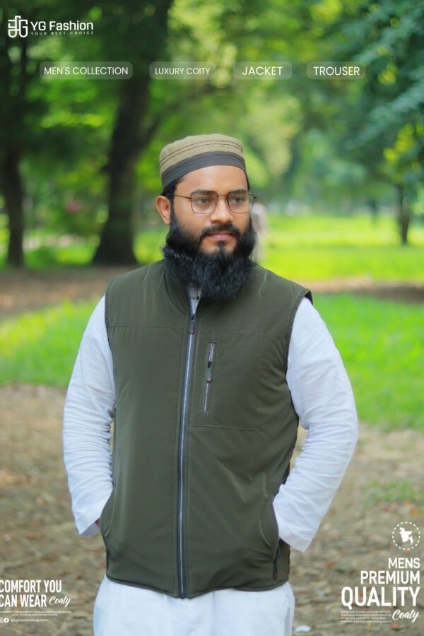 Luxurious Coaty- Olive