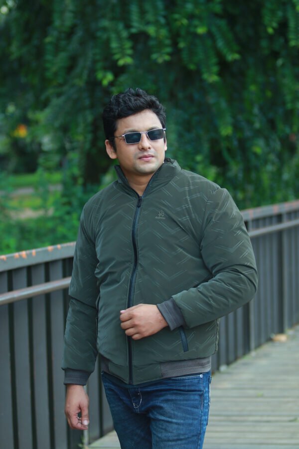 Premium Quality Kuasha Jacket-Olive