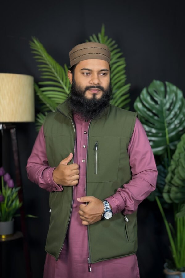 Fashionable Coaty-Olive